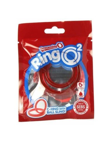 SCREAMING O - ANILLO RINGO 2 ROJO