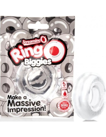 SCREAMING O - ANILLO RINGO BIGGIES TRANSPARENTE