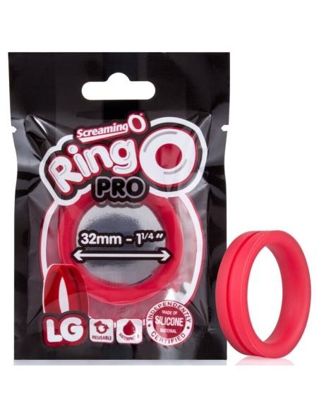 SCREAMING O - ANILLO RINGO PRO LG ROJO