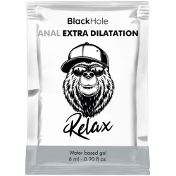 BLACK HOLE - WATER BASED GEL EXTRA DILATATION 6 ML SINGLE...