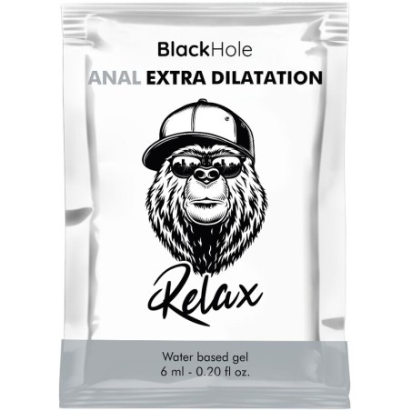 BLACK HOLE - WATER BASED GEL EXTRA DILATATION 6 ML SINGLE DOSE