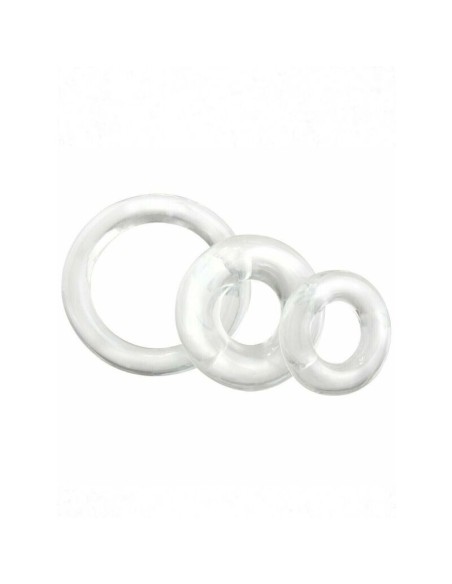 SCREAMING O - ANILLO RINGOS X3 TRANSPARENTE