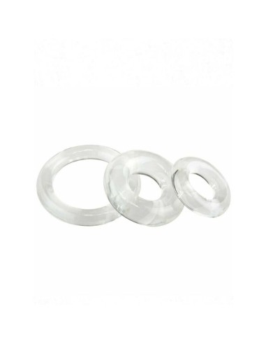 SCREAMING O - ANILLO RINGOS X3 TRANSPARENTE
