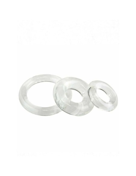 SCREAMING O - ANILLO RINGOS X3 TRANSPARENTE