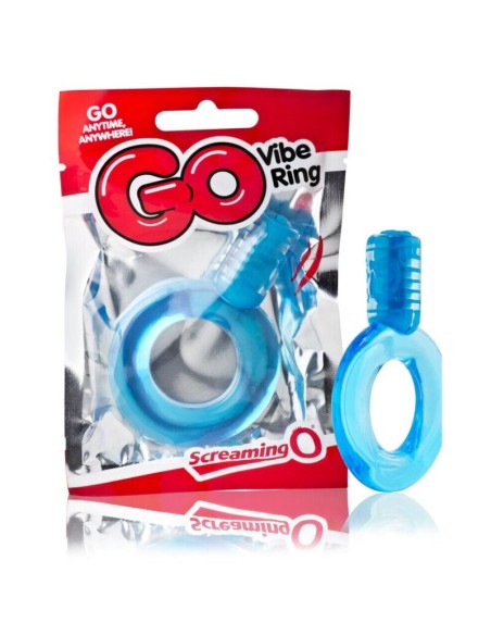 SCREAMING O - ANILLO VIBRADOR GO AZUL