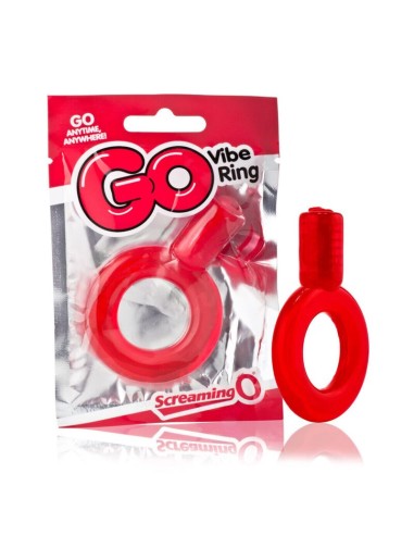 SCREAMING O - ANILLO VIBRADOR GO ROJO