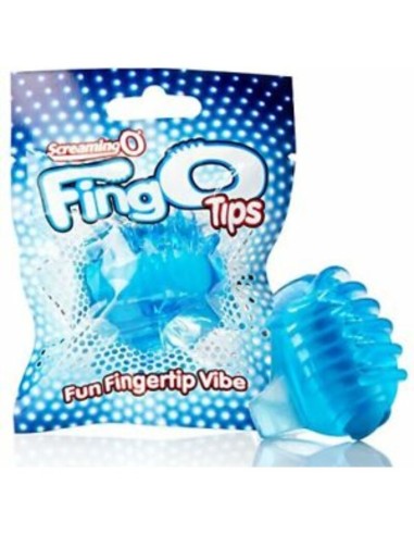 SCREAMING O - ANILLO PARA DEDOS FINGO TIPS AZUL