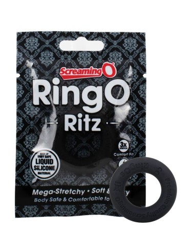 SCREAMING O - ANILLO RINGO RITZ NEGRO