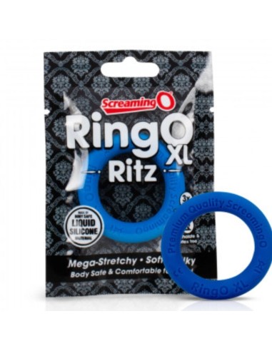 SCREAMING O - ANILLO RINGO RITZ XL AZUL