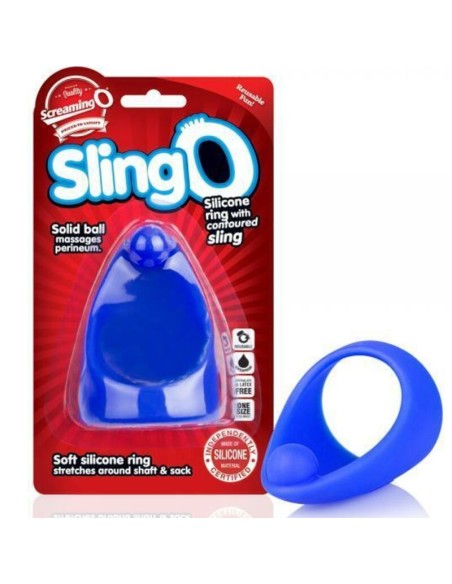 SCREAMING O - ANILLO SLINGO AZUL