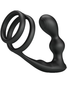 PRETTY LOVE - MARSHALL PENIS RING WITH VIBRATORY ANAL...