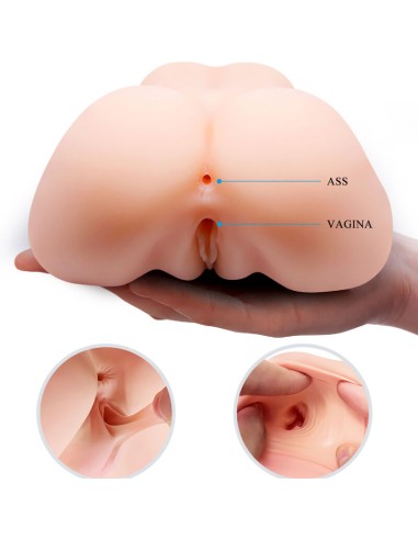 CRAZY BULL - REALISTIC VAGINA AND ANUS DOUBLE...