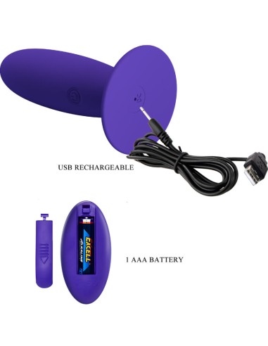 PRETTY LOVE - YOUTH PLUG ANAL VIBRATOR REMOTE...