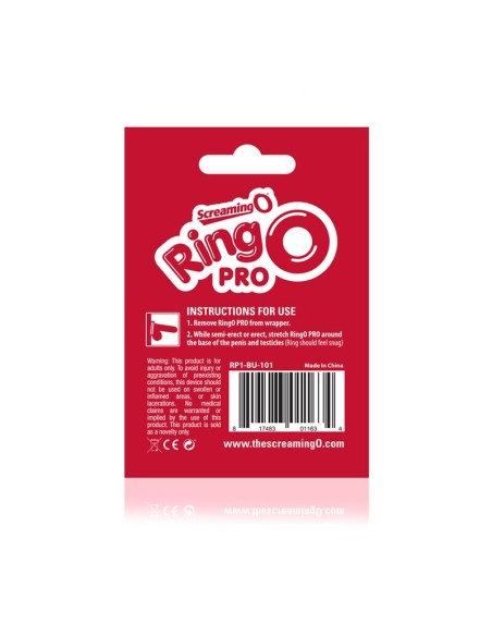 SCREAMING O - ANILLO RINGO PRO LG AZUL