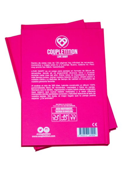 COUPLETITION - LOVE DIARY ÁLBUM DE RECUERDOS  DESEOS EN PAREJA