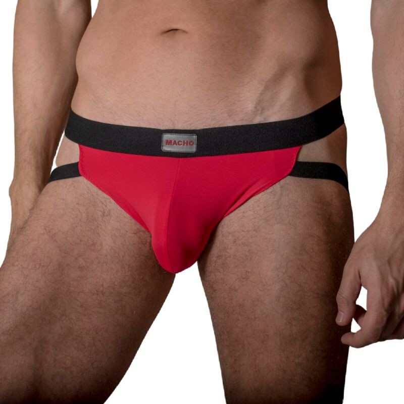 MACHO MX22N SUSPENSORIO REJILLA NEGRO L/XL