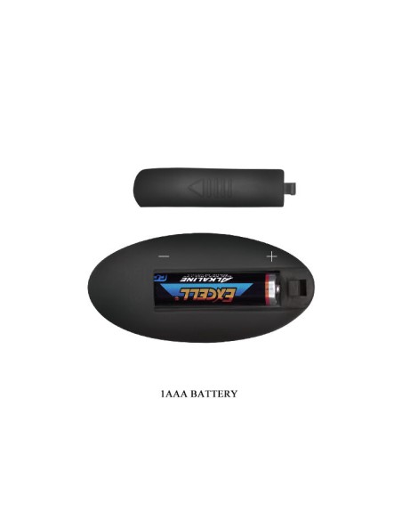 MR PLAY - PLUG ANAL CON VIBRACION NEGRO CONTROL REMOTO