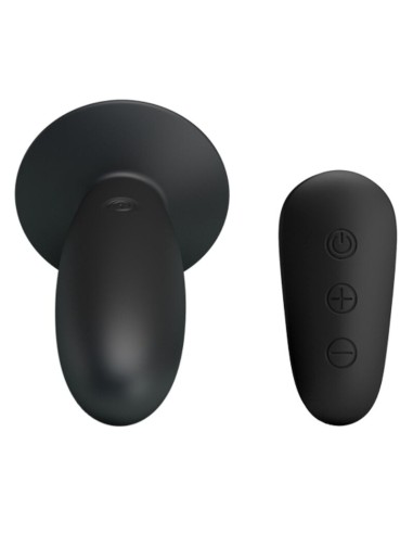 MR PLAY - ANAL PLUG WITH VIBRATION BLACK REMOTE...