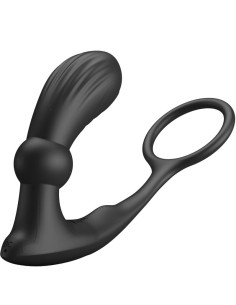 PRETTY LOVE - WARREN BLACK ANAL RING  VIBRATOR