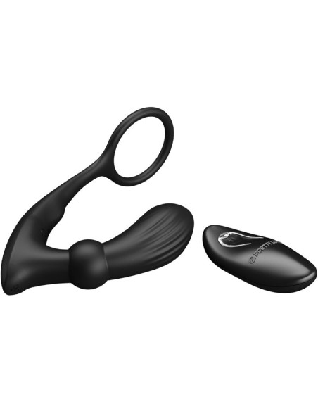 PRETTY LOVE - WARREN BLACK ANAL RING  VIBRATOR