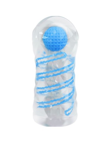 PRETTY LOVE - SMALL MASTURBATOR WITH BLUE SPIRALS