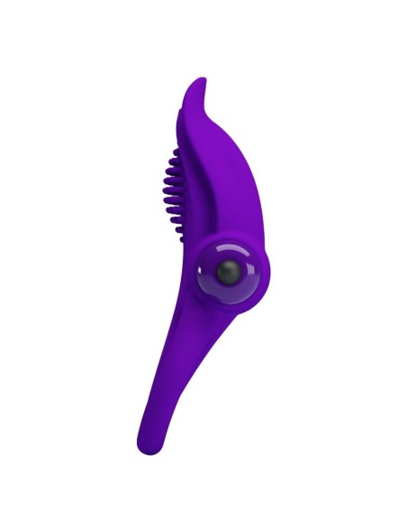 PRETTY LOVE - PURPLE VIBRATING PENIS RING
