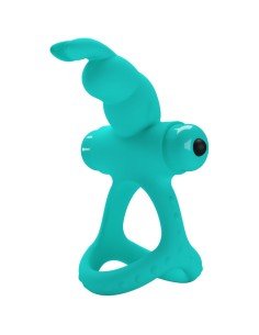 PRETTY LOVE - FIGGY GREEN RABBIT VIBRATOR RING