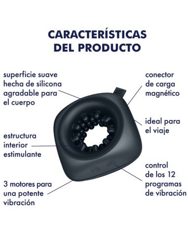 SATISFYER - RING STROKER MASTURBATOR  VIBRATOR