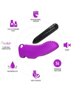ARMONY - AURORA VIBRATOR FINGER PURPLE 2