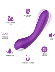 ARMONY - LEGEND VIBRATOR SILICONE PURPLE 2