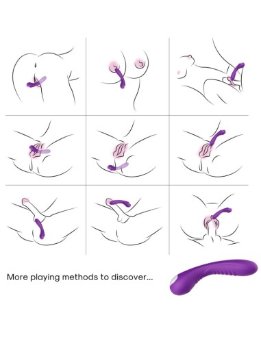 ARMONY - LEGEND VIBRATOR SILICONE PURPLE