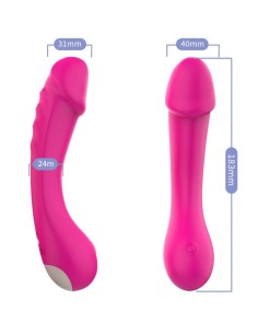 ARMONY - DILDO VIBRATOR G-SPOT SILICONE FUCHSIA 2