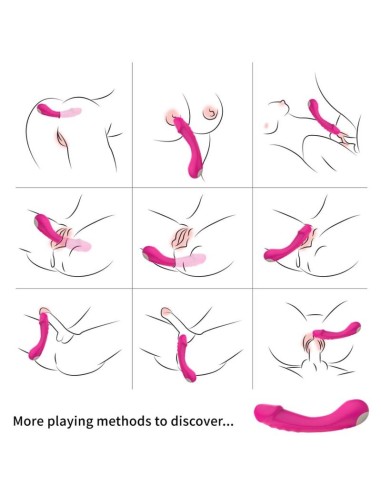 ARMONY - DILDO VIBRATOR G-SPOT SILICONE FUCHSIA