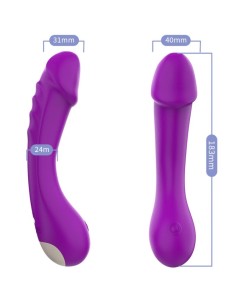 ARMONY - DILDO VIBRATOR G-SPOT SILICONE PURPLE 2