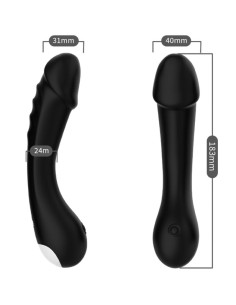 ARMONY - DILDO VIBRATOR G-SPOT SILICONE BLACK 2