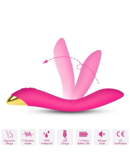 ARMONY - FLAMINGO VIBRATOR MULTIPOSITION FUCHSIA