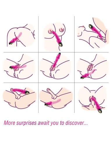 ARMONY - JOYBLADE DILDO VIBRATOR ROTATOR FUCHSIA