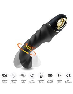 ARMONY - JOYBLADE DILDO VIBRATOR ROTATOR BLACK 2
