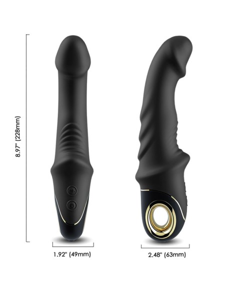ARMONY - JOYBLADE DILDO VIBRATOR ROTATOR BLACK