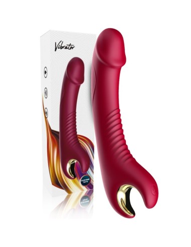 ARMONY - PRINCE DILDO VIBRATOR  ROTATOR RED