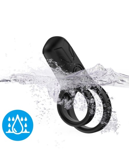 ARMONY - DOUBLE RING VIBRATOR BLACK