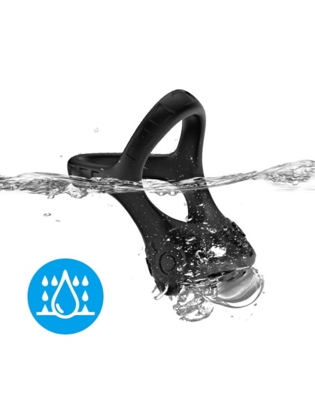 ARMONY - RING VIBRATOR  MULTIPOSITION BLACK