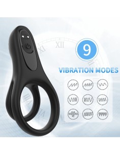 ARMONY - DOUBLE RING VIBRATOR BLACK 2