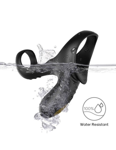 ARMONY - RANGER DOUBLE VIBRATOR RING FOR COUPLES BLACK