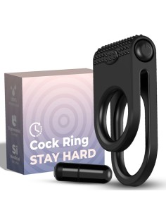 ARMONY - TWINS DOUBLE VIBRATOR RING FOR COUPLES BLACK