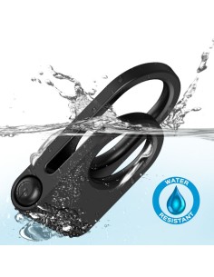 ARMONY - TWINS DOUBLE VIBRATOR RING FOR COUPLES BLACK 2