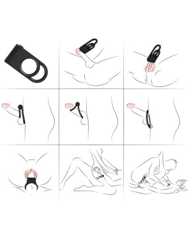 ARMONY - TWINS DOUBLE VIBRATOR RING FOR COUPLES...
