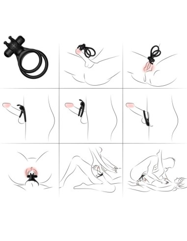 ARMONY - TRAVELER DOUBLE VIBRATOR RING FOR...