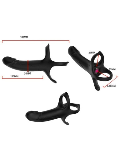 ARMONY - DILDO WITH RING  VIBRATOR REMOTE...
