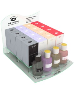 EYE OF LOVE - DISPLAY DELUXE PERFUME 50 ML 16 PIEZAS +...
